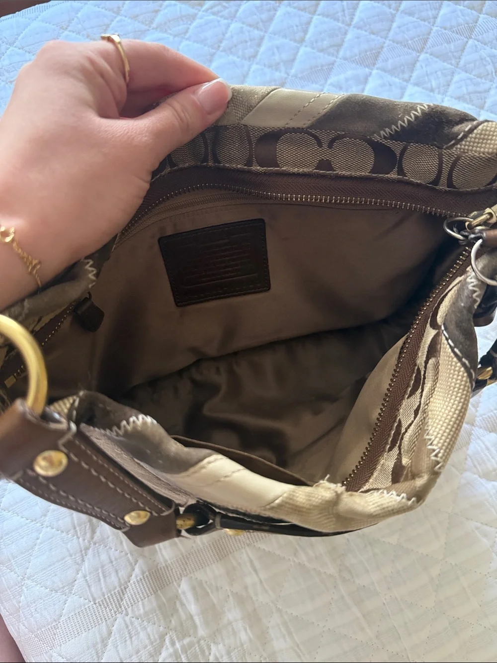 Coach Vintage Patchwork Shoulder Bag